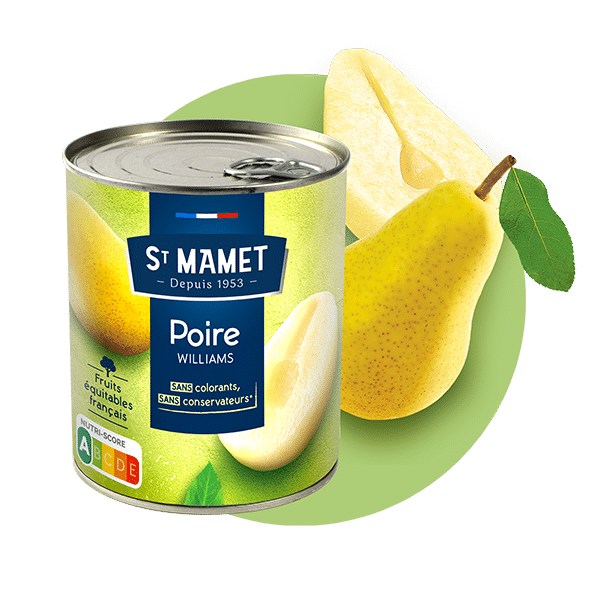 Saint Mamet - Conserve poire