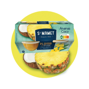 Saint Mamet - Plaisir de fruits Cup ananas coco