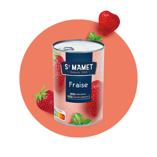 Saint Mamet - Conserve fraise