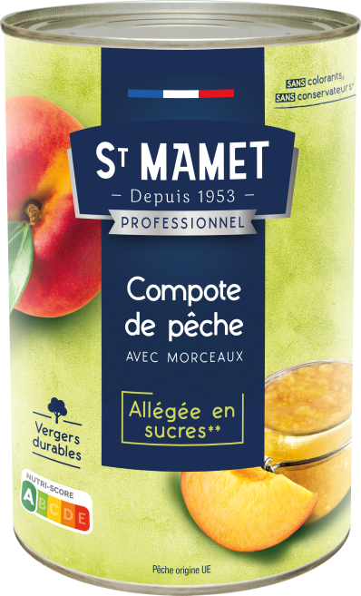 Peach compote st Mamet professional