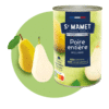 Poires Williams entières pelées 5/1 St Mamet