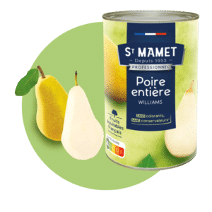Whole pear St Mamet professional