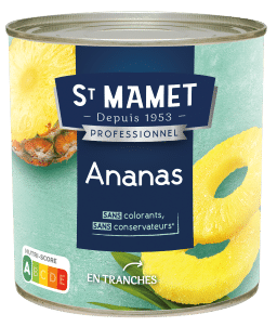 Ananas tranches St Mamet professionnel rhf