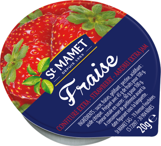 Confiture de fraise St Mamet professionnel