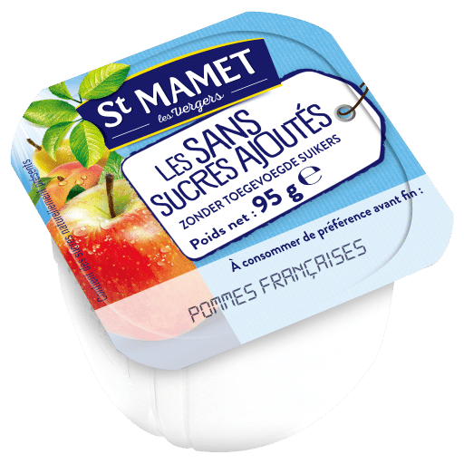 Spécialité de fruits pomme française sans sucres ajoutés St Mamet PRO