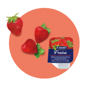 Confiture fraise St Mamet professionnel