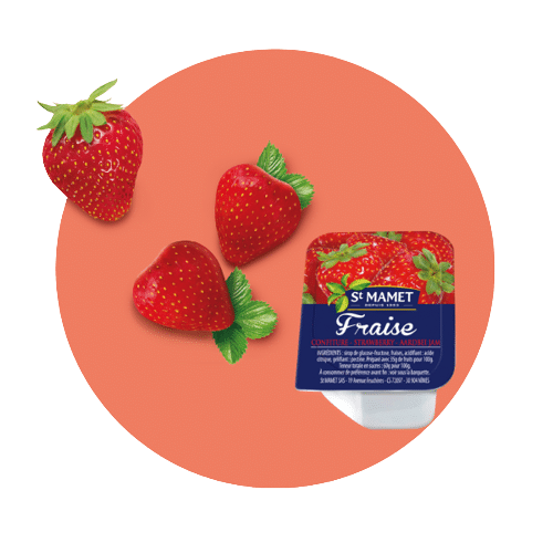 Confiture de fraise St Mamet professionnel