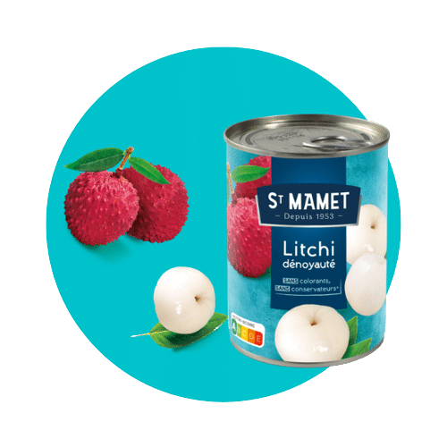 Pastille litchi st Mamet