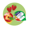 Pomme / fraise allégée en sucres