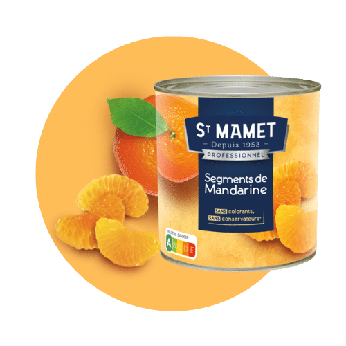 Pastille mandarin St Mamet professional