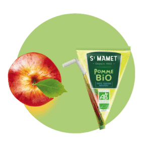 Berlingot pomme Bio sans sucres ajoutés