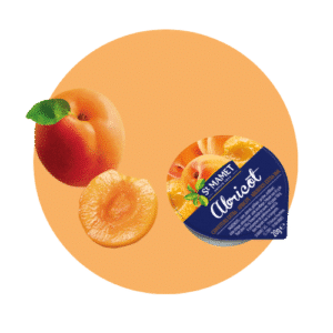 Confiture abricot 45% de fruits St Mamet professionnel RHF