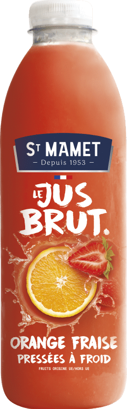 Jus Orange Fraise Saint Mamet