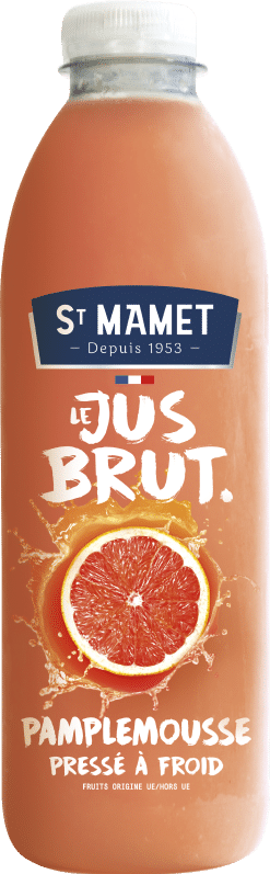 Jus de fruit pressé orange ou pamplemousse