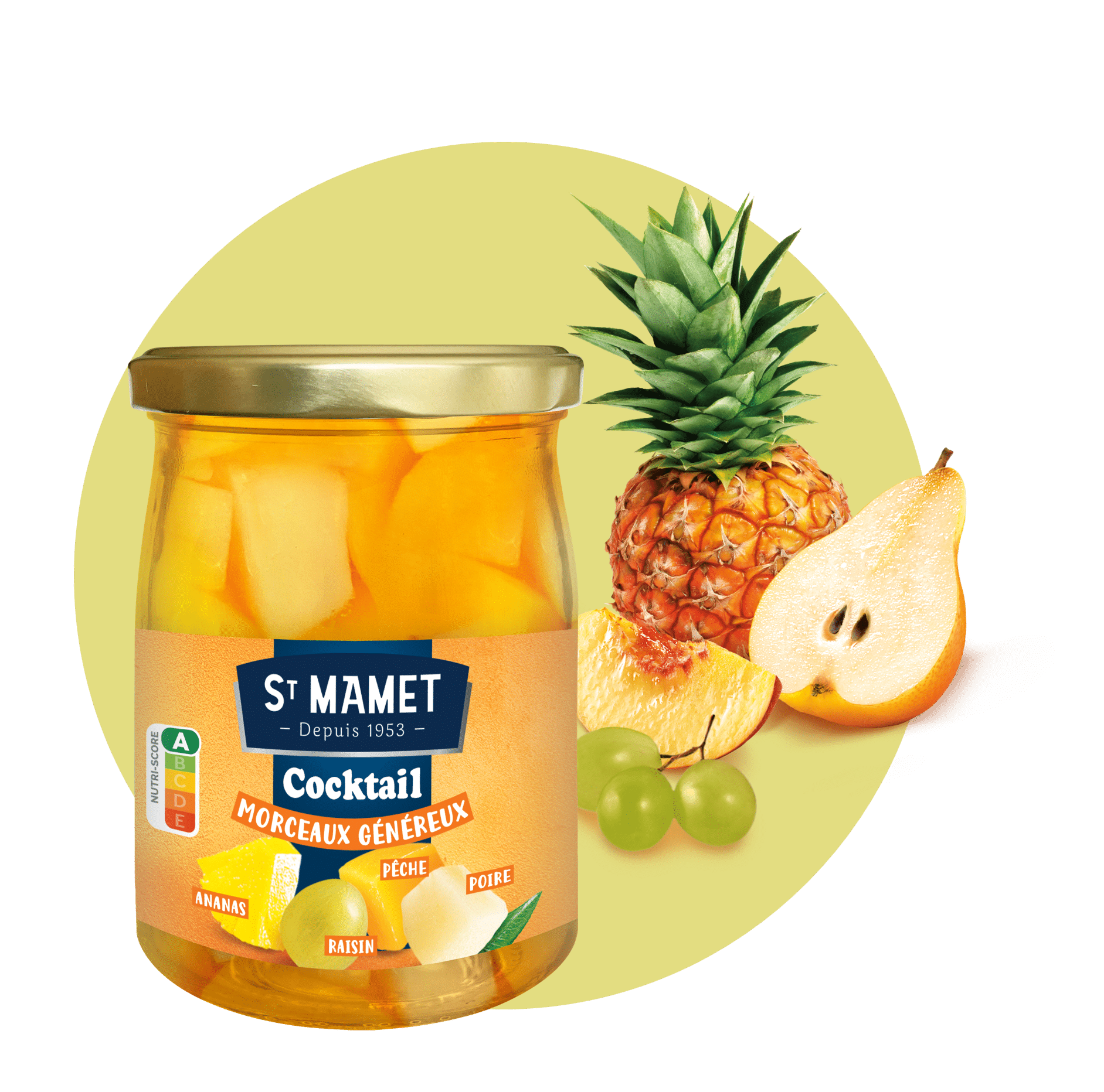 pastille cocktail morceaux généreux