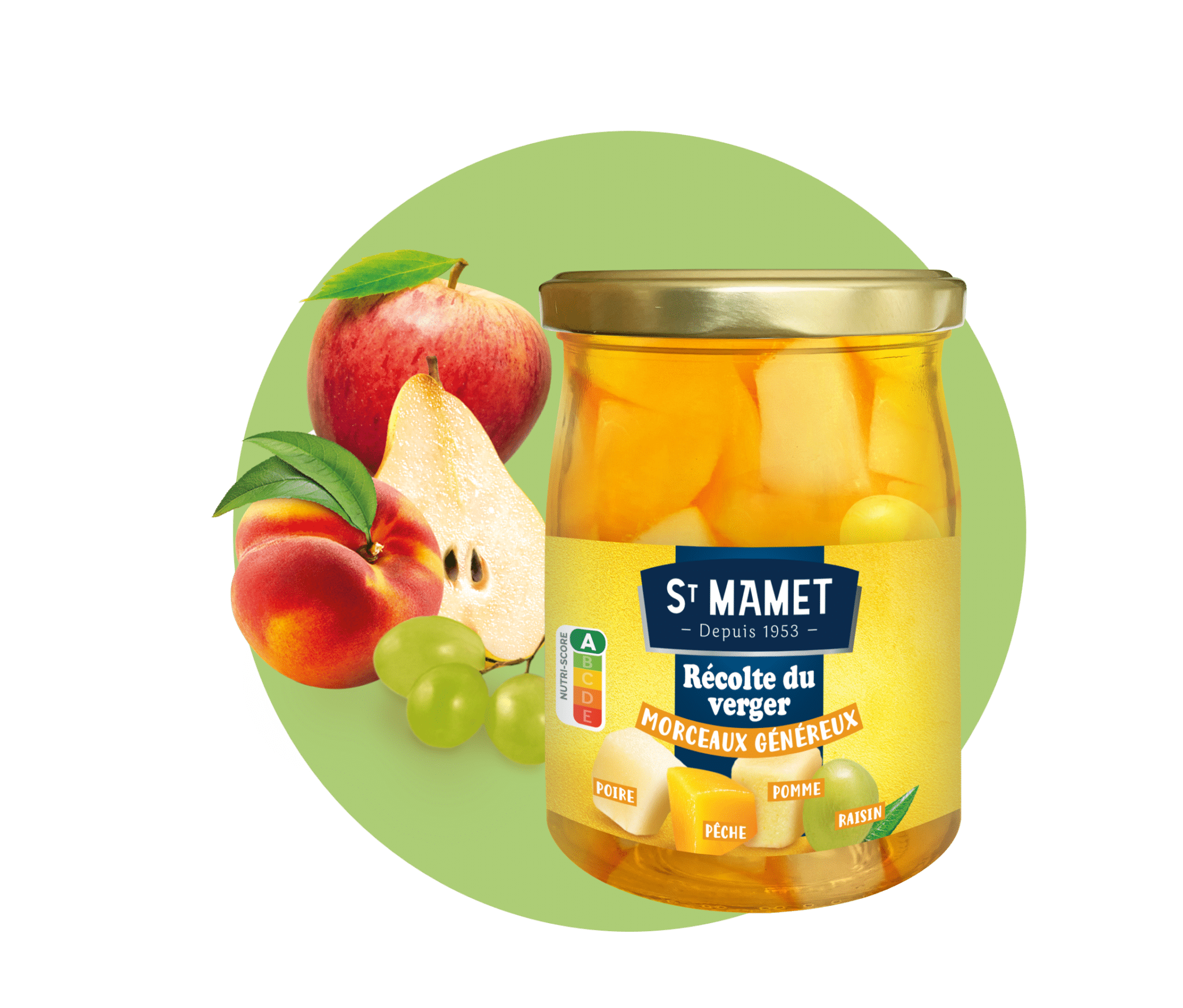 pastille morceaux généreux récolte du verger