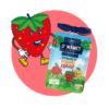 Compote Gourde Pomme Fraise Allégée en sucres